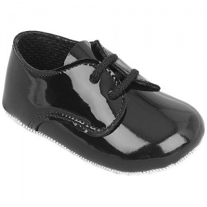 baby boys patent shoes